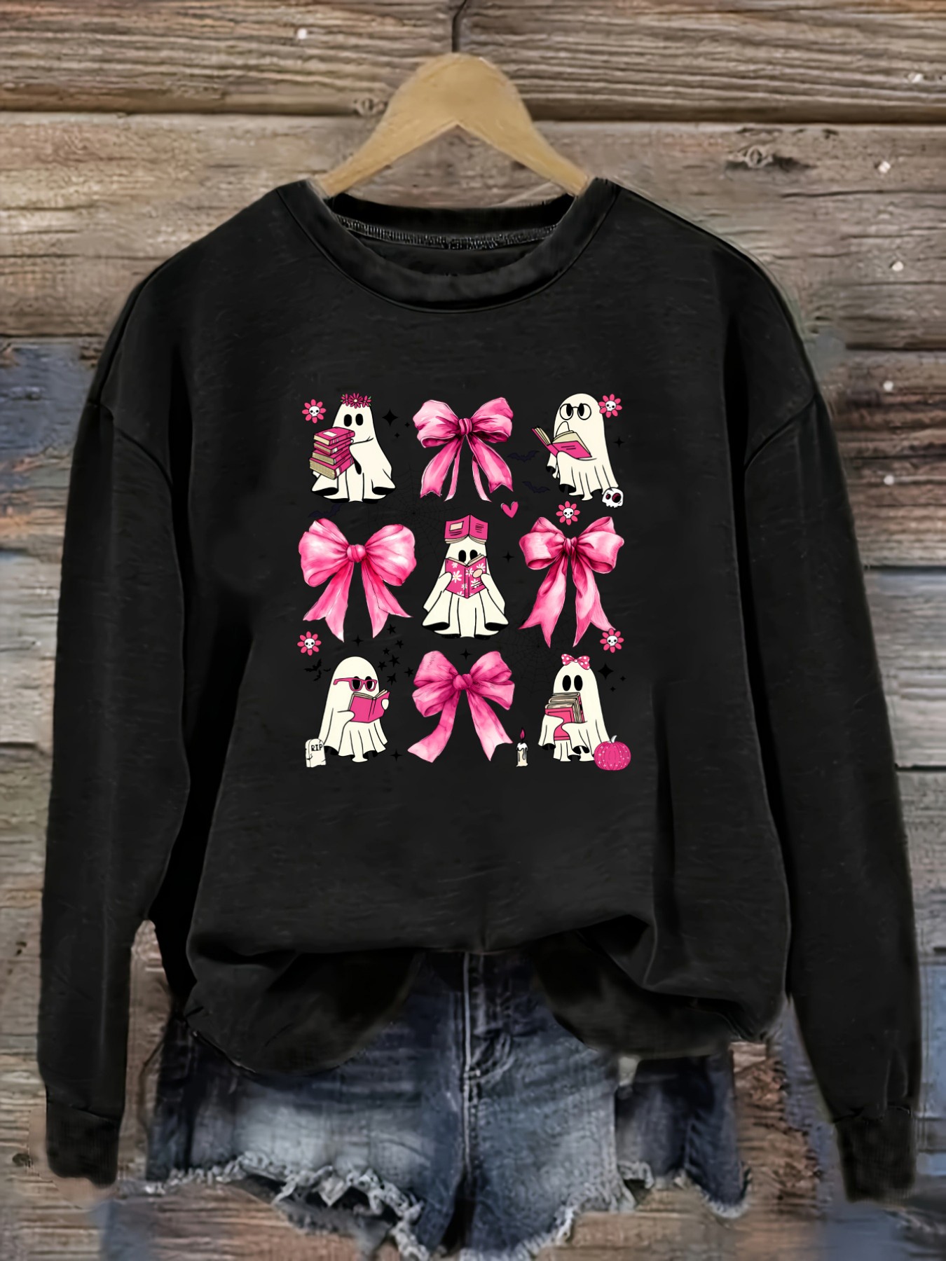 Winter Clothing - Women's Casual Long Sleeve Crew Neck
