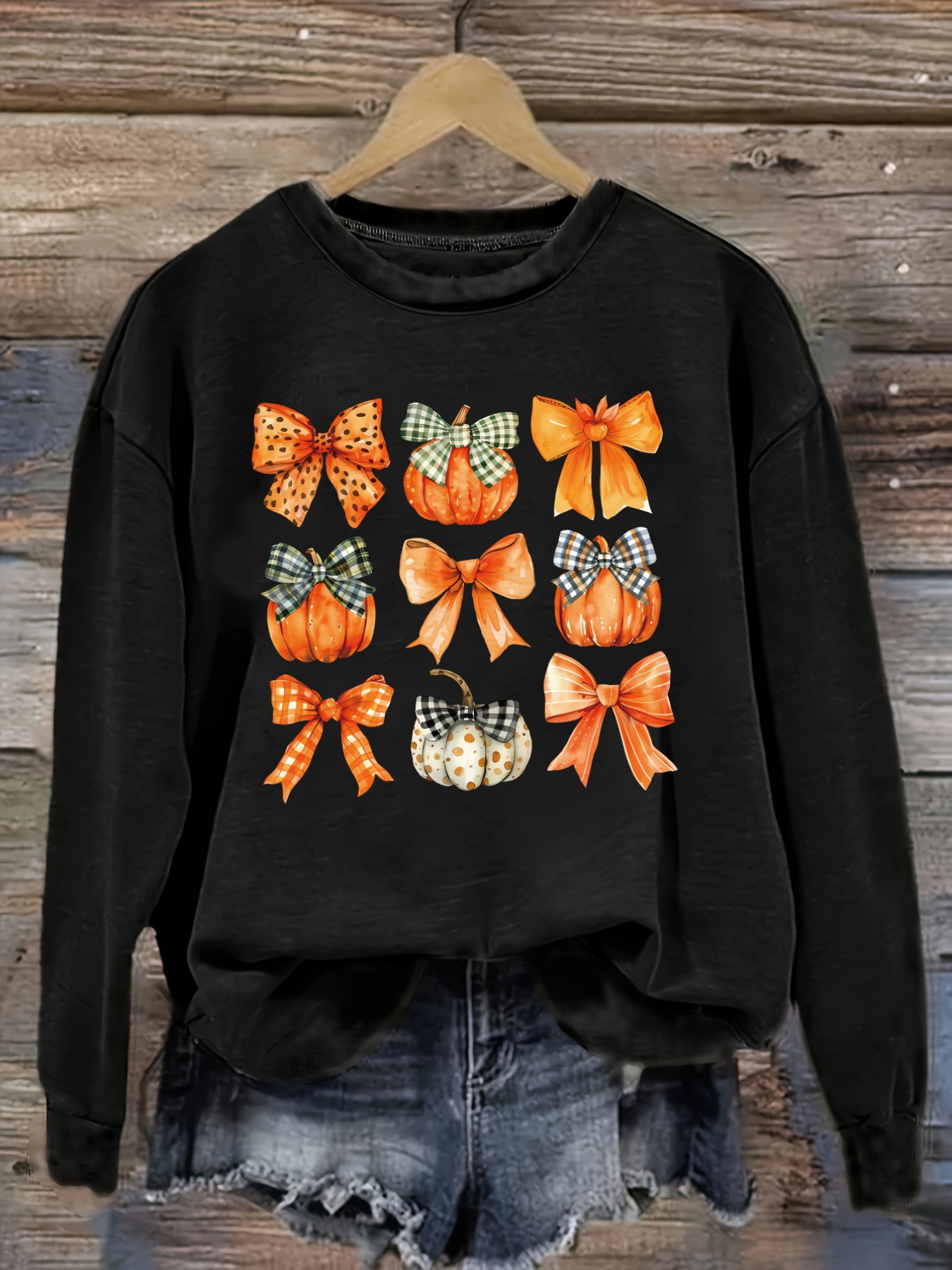 Winter Clothing - Women's Casual Long Sleeve Crew Neck