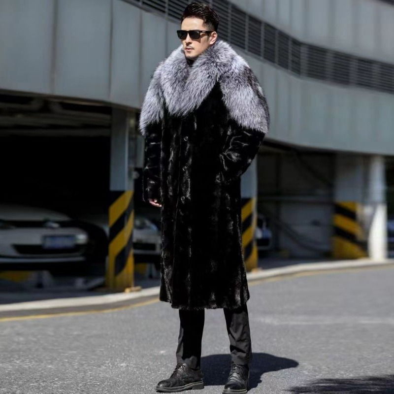 Men's Faux Mink Coat Winter Lo - đánh giá và giá Winter Clothing Brand