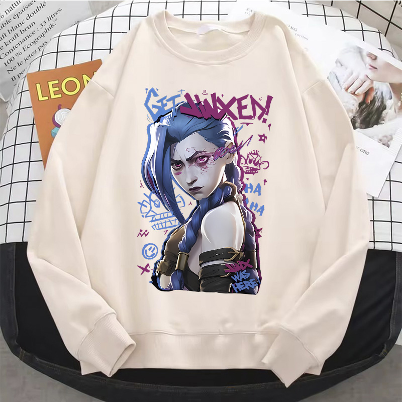 Jinx Arcane Hoodie Hot Anime W - đánh giá và giá Winter Under Clothing