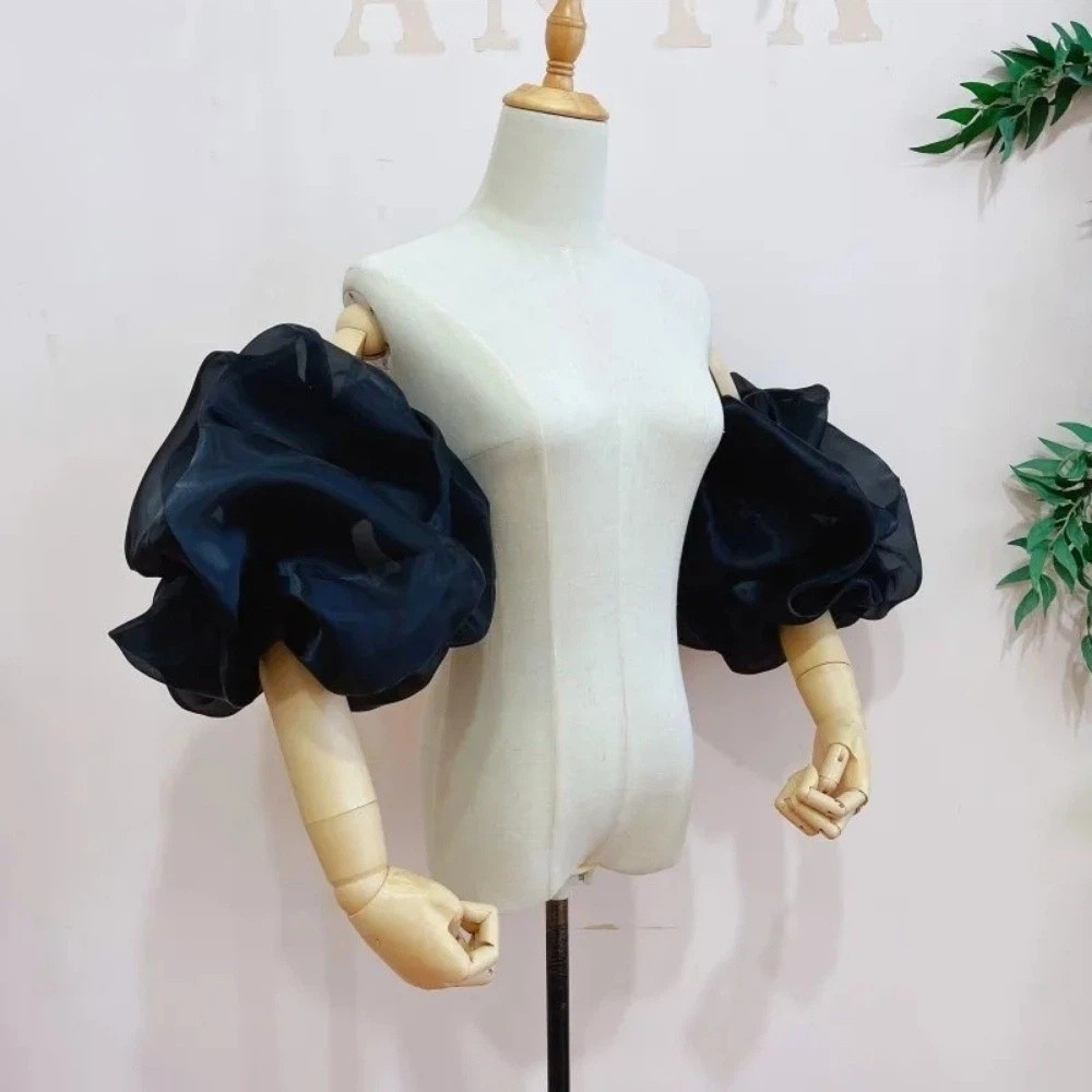 Stylish Puffy Bridal Sleeves O - đánh giá và giá Winter Clothing Ladies