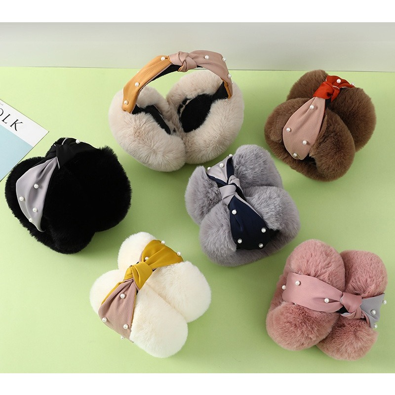Anjj New Inlay Peral Earmuffs  - đánh giá và giá Winter Clothing Earmuffs