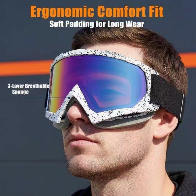 Oversized Helmet Goggles Men W - đánh giá và giá Snow Goggle Uv