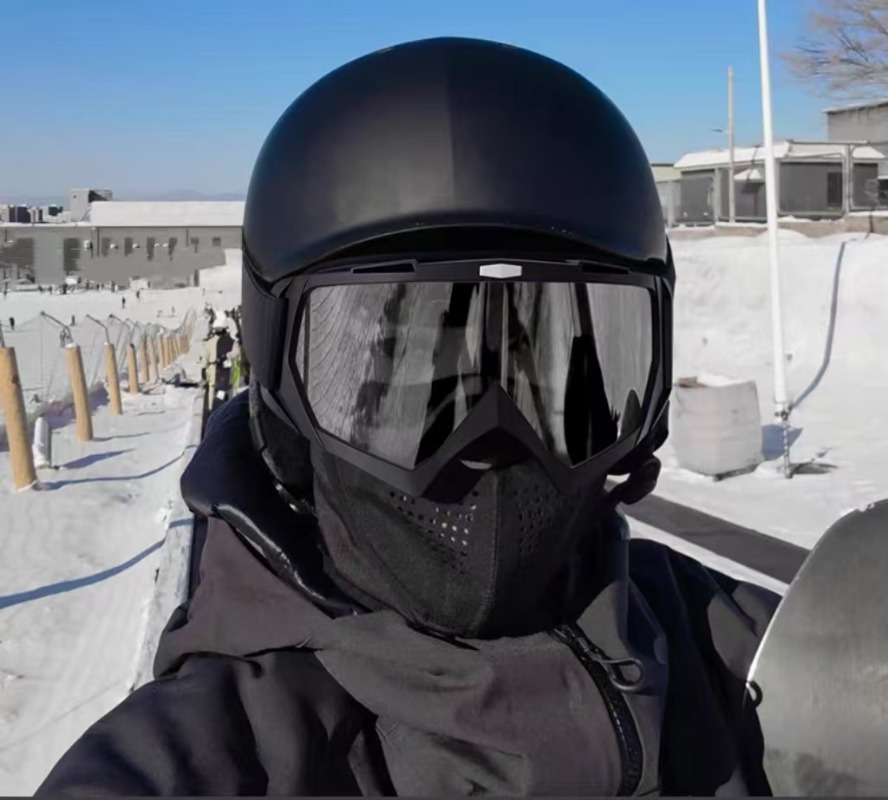 Oversized Helmet Goggles Men W - đánh giá và giá Snow Goggle Uv