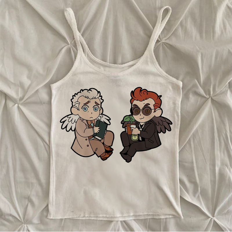 Good OmensY2k Good Omens Print - đánh giá và giá Winter Clothing Zara