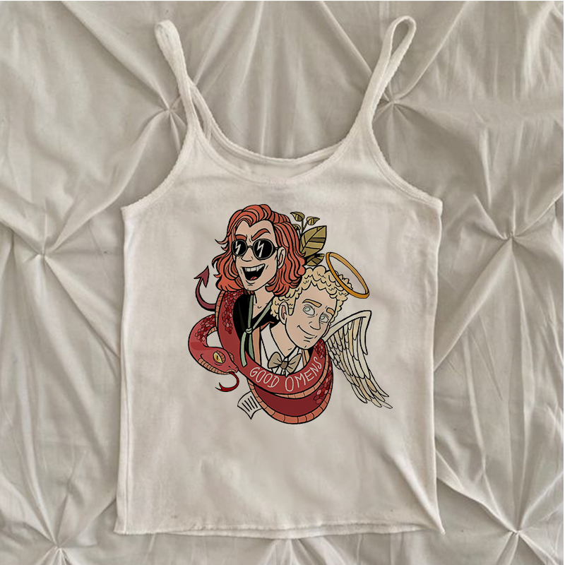 Good OmensY2k Good Omens Print - đánh giá và giá Winter Clothing Zara