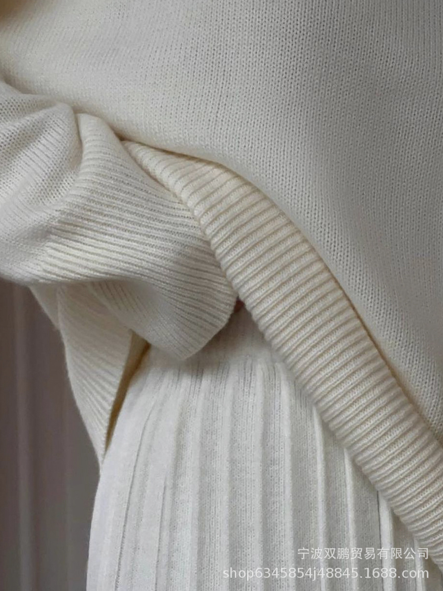 Autumn Solid Color O-neck Swea - đánh giá và giá Winter Clothing Ladies