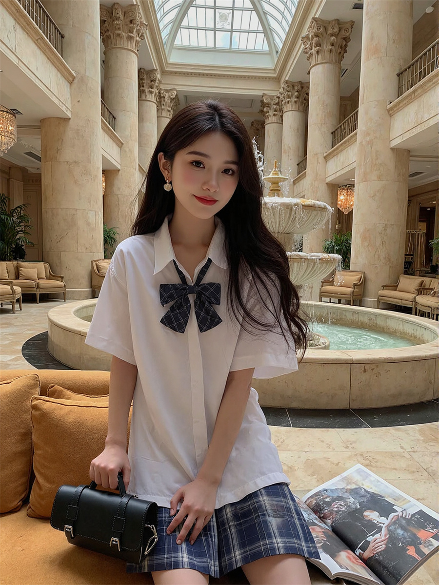Short Sleeve Korean Style Shir - đánh giá và giá Winter Clothing Trends For Women