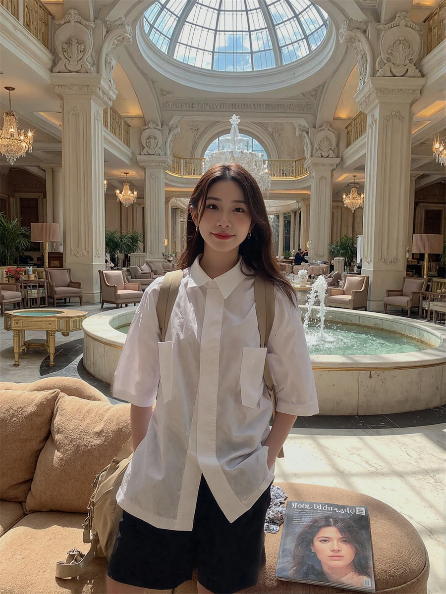 Short Sleeve Korean Style Shir - đánh giá và giá Winter Clothing Trends For Women