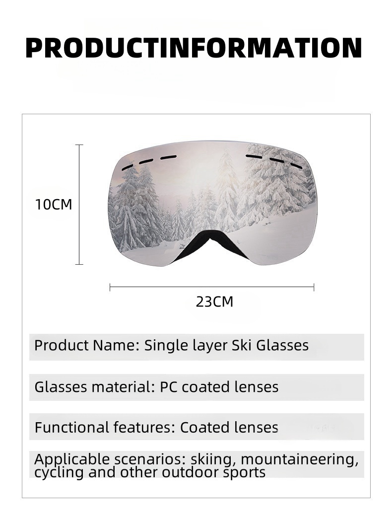 Snow glasses Men Women Outdoor - đánh giá và giá Snow Goggle Uv