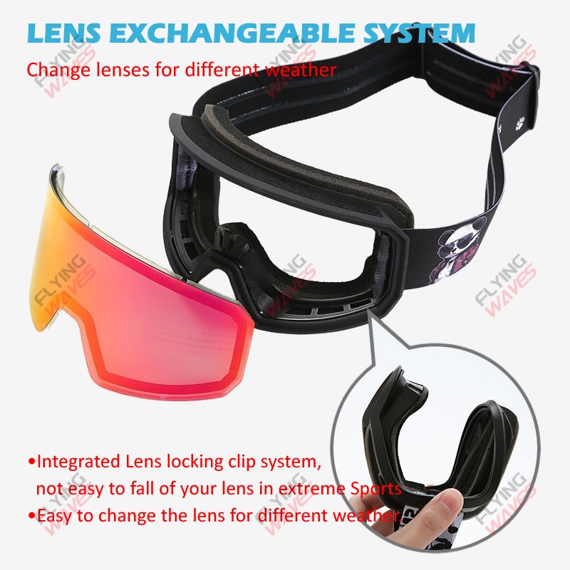 Full Ski Goggles Adults Snow G - đánh giá và giá Snow Goggle Uv