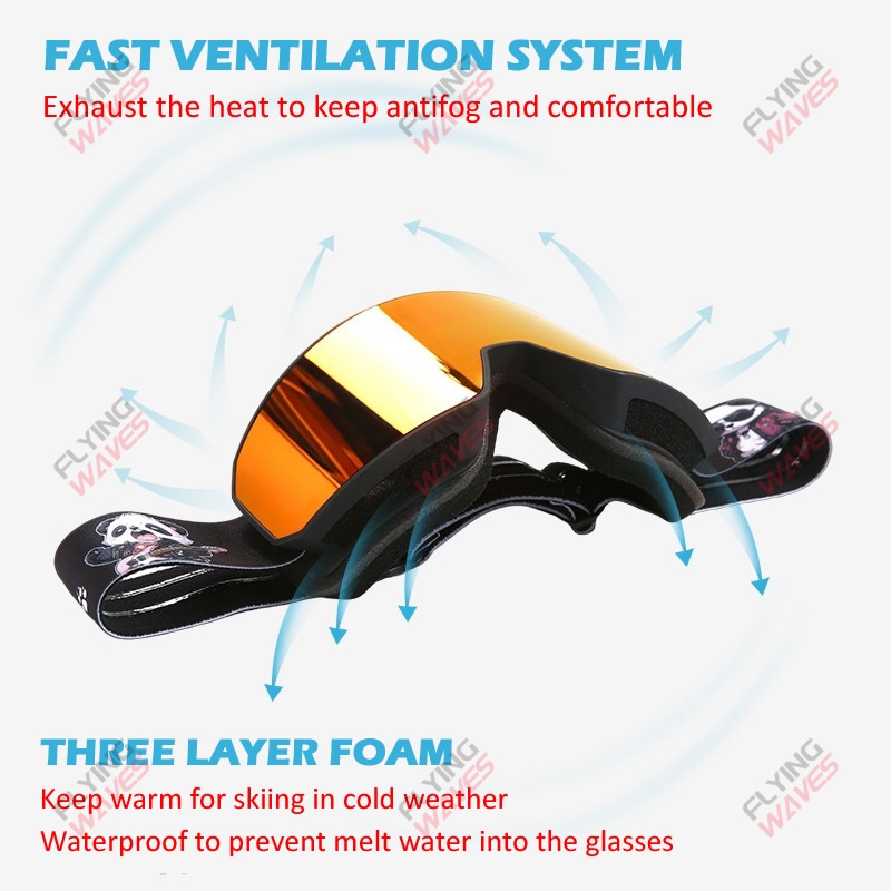 Full Ski Goggles Adults Snow G - đánh giá và giá Snow Goggle Uv