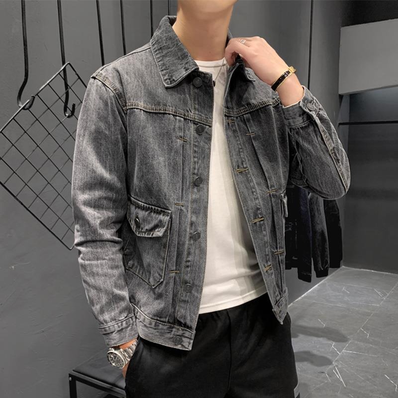 Autumn Button Cowboy Coat for  - đánh giá và giá Winter Clothing Brand