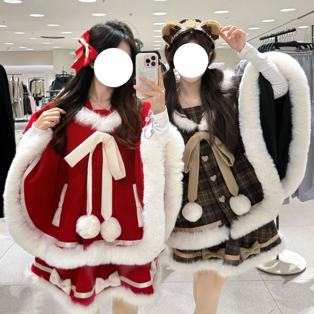 Sweet Japanese Cute Skirt Sets - đánh giá và giá Winter Clothing Types