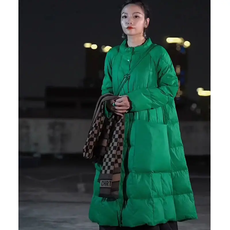 Oversize Long Down Jacket Big  - đánh giá và giá Winter Clothing Brand