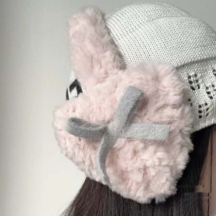 Trendy Bow-knot Ear Muffs Wint - đánh giá và giá Winter Clothing Earmuffs